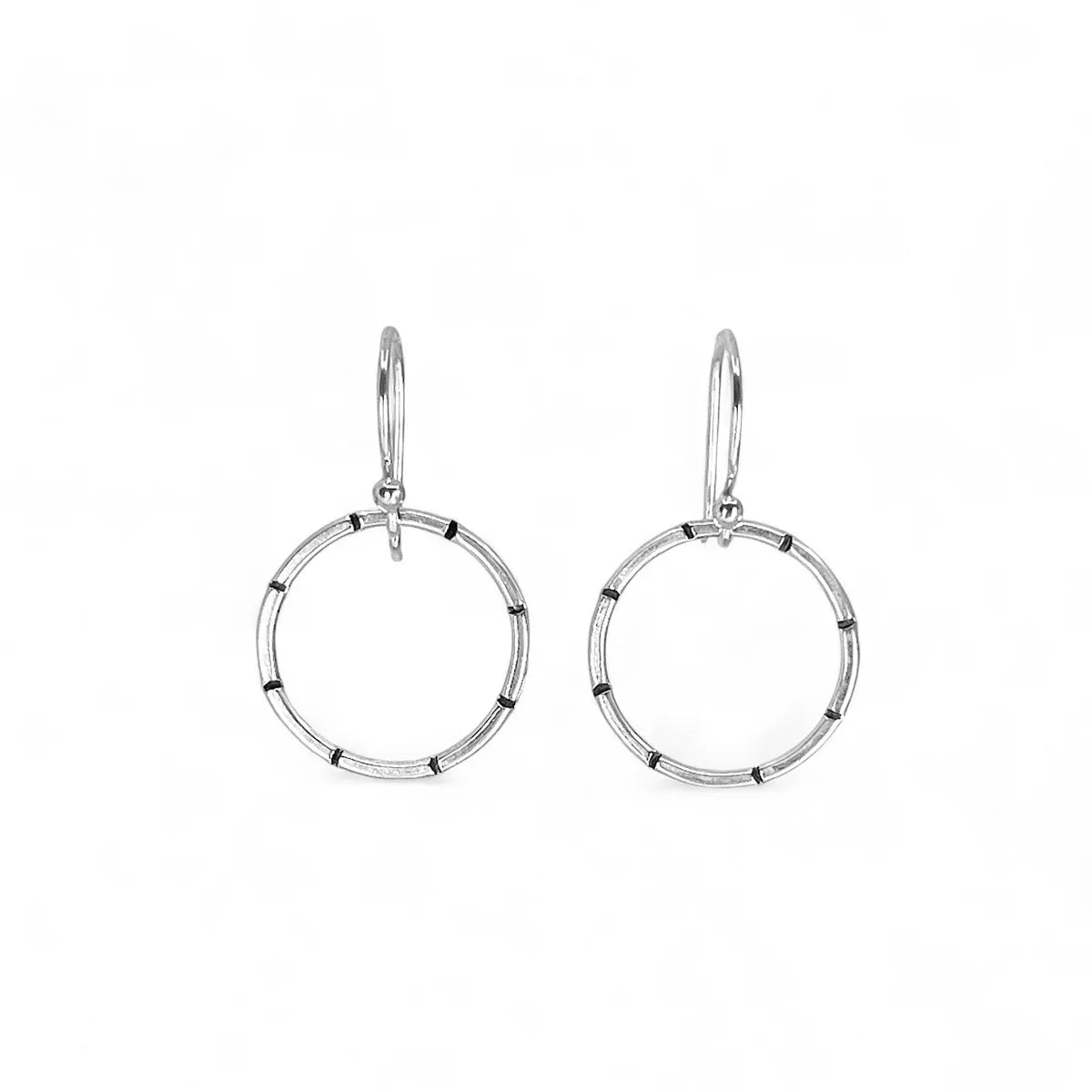 Sterling Silver Hoop Earrings - Small