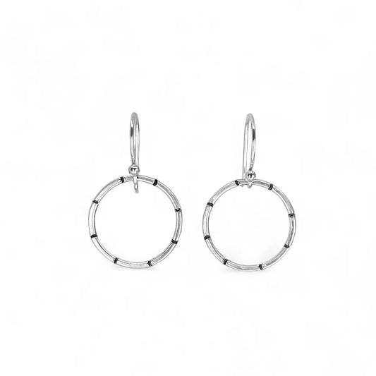 Sterling Silver Hoop Earrings - Small