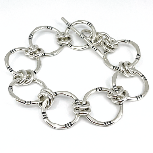 Sterling Chunky Chain Bracelet by Kristin Christopher