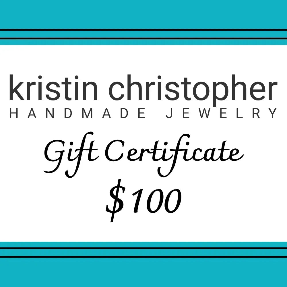 Kristin Christopher Gift Certificate