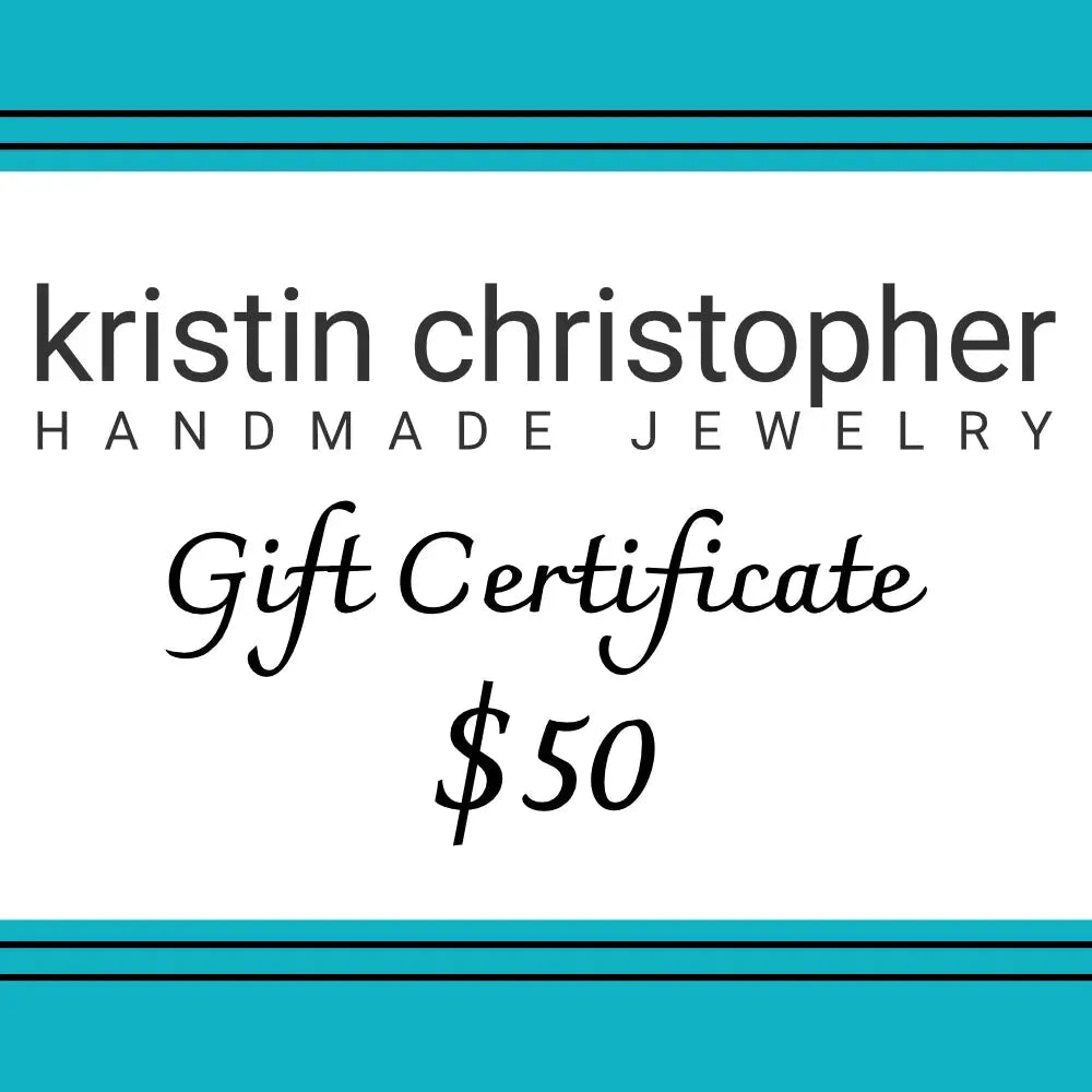 Kristin Christopher Gift Certificate