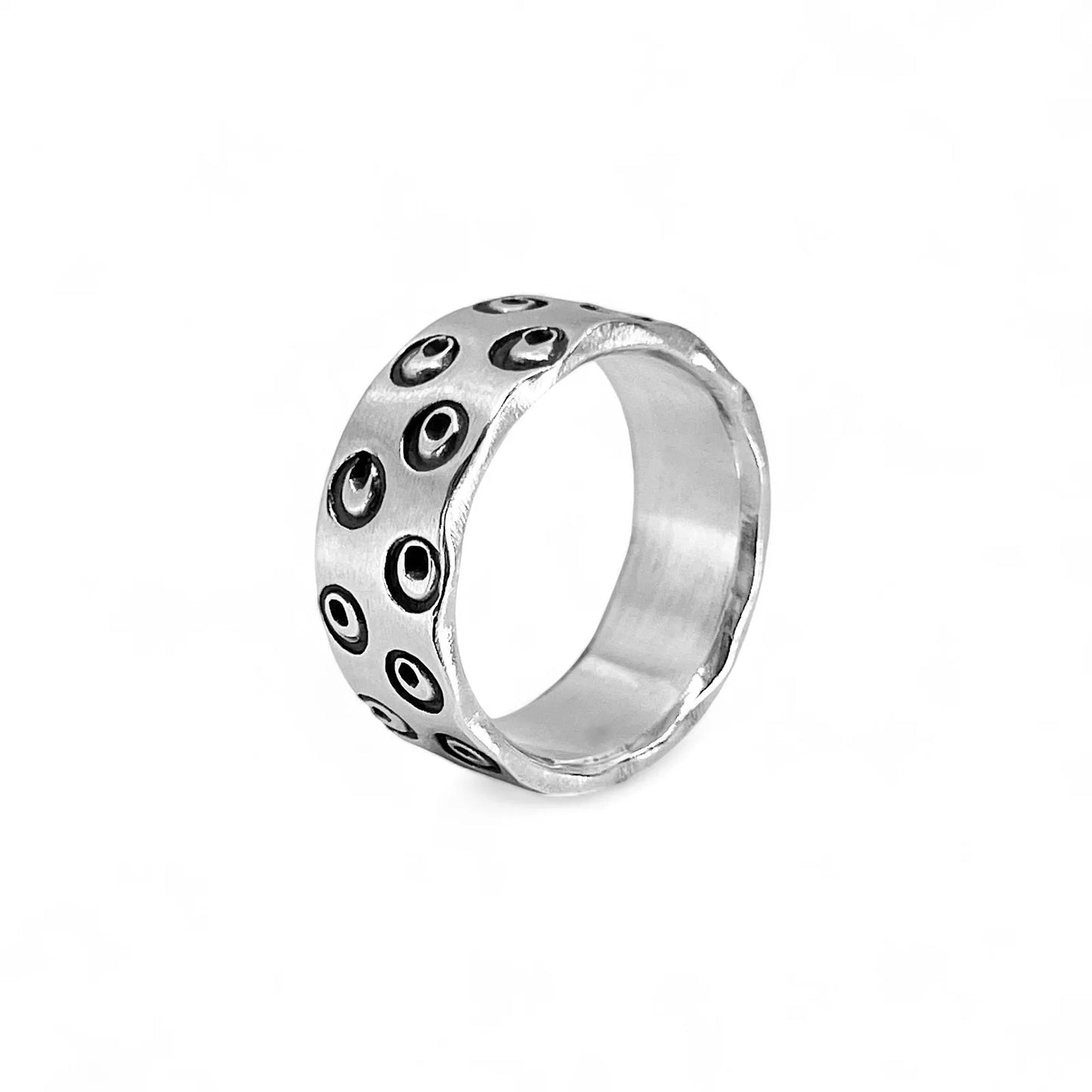 Sterling Silver Ring - Circles - Kristin Christopher