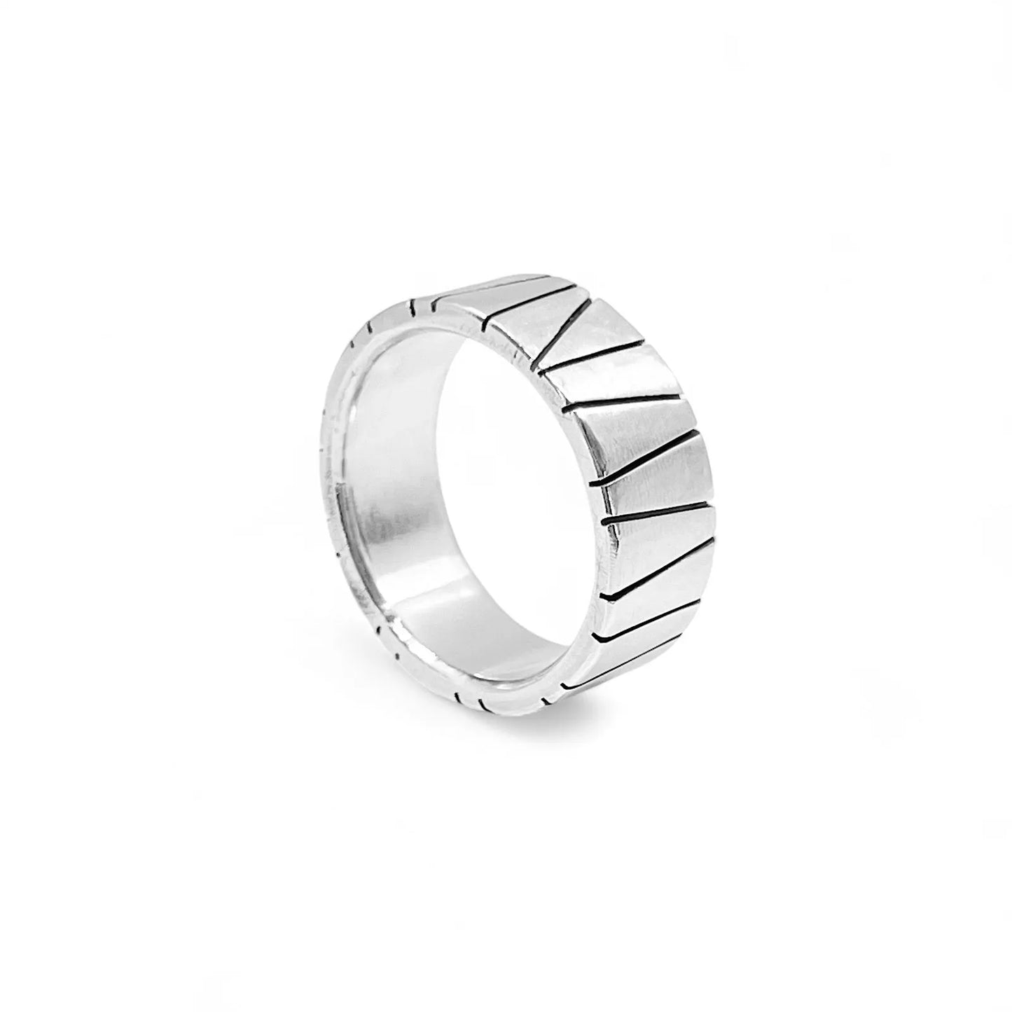 Sterling Silver Ring - Lines - Kristin Christopher