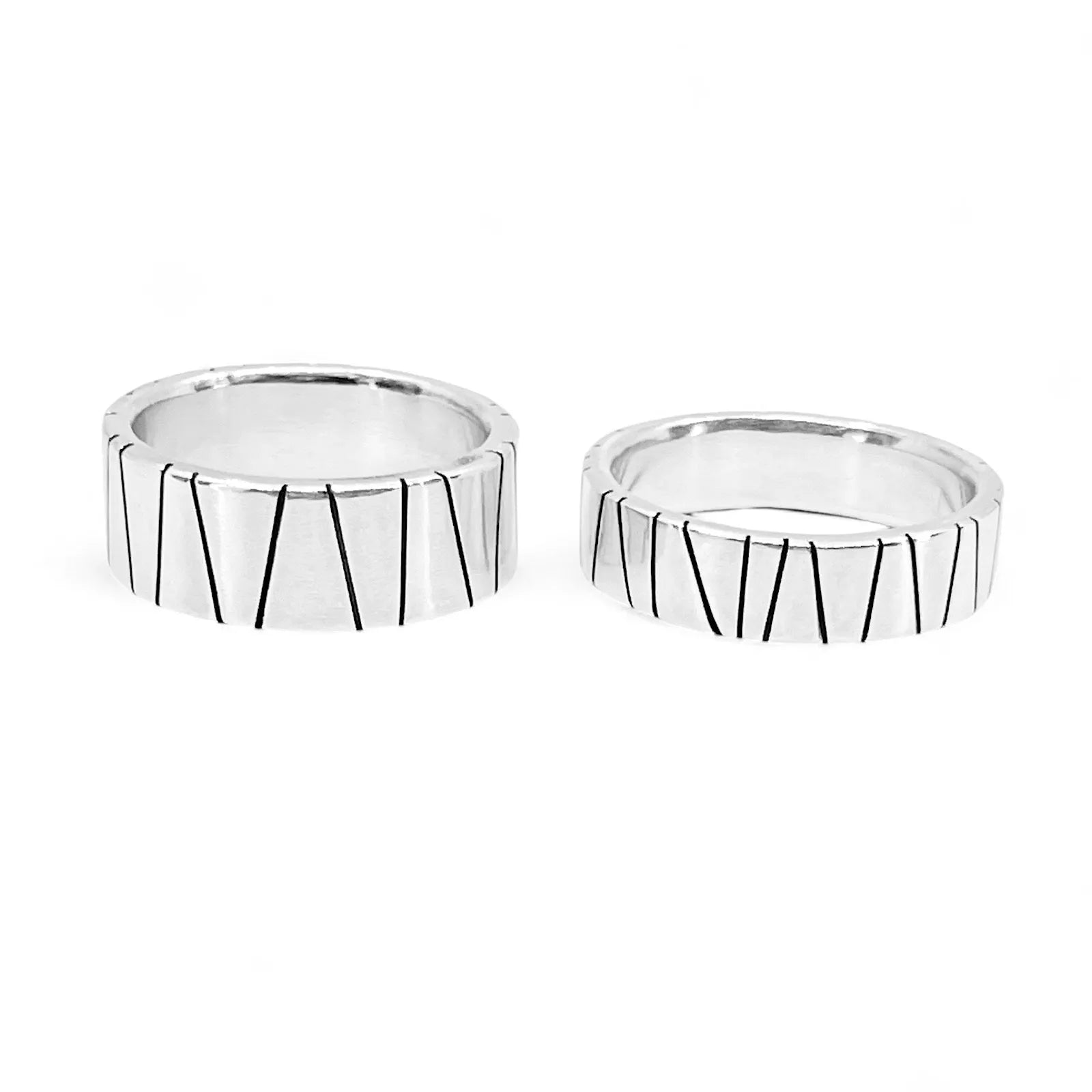 Sterling Silver Ring - Lines - Kristin Christopher