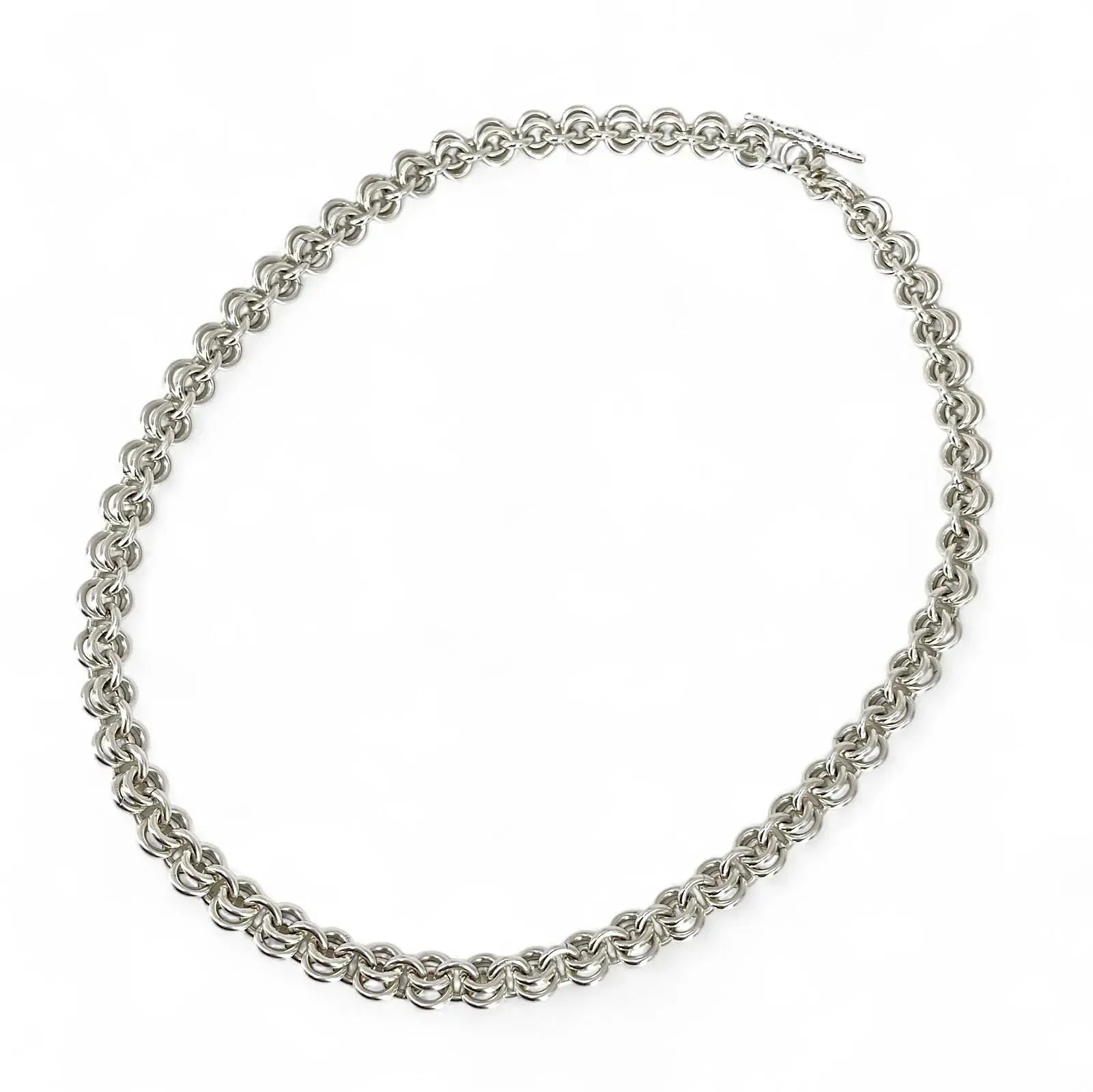 Sterling Silver Single Double Round Chain - Kristin Christopher